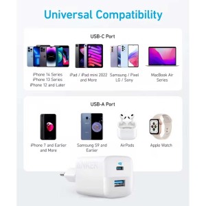 شارژر دیواری USB انکر مدل A2331G21